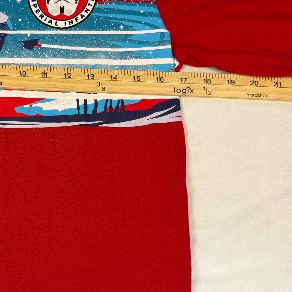 Gap‎ Star Wars Imperial Infantry AT-AT Graphic Long Sleeve T-Shirt Red Boys XXL